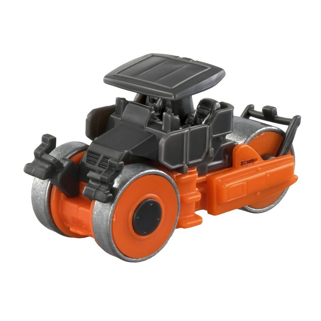 Takara Tomy Tomica - Hitachi Macadam Roller ZC125M-5 No. 77 - Scale 1/80
