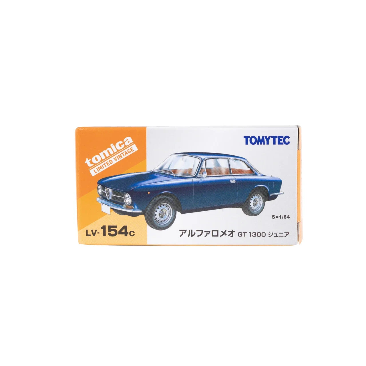 Tomica Limited Vintage - Alfa Romeo GT 1300 Junior Bleu Marine - Échelle 1/64 LV-154c