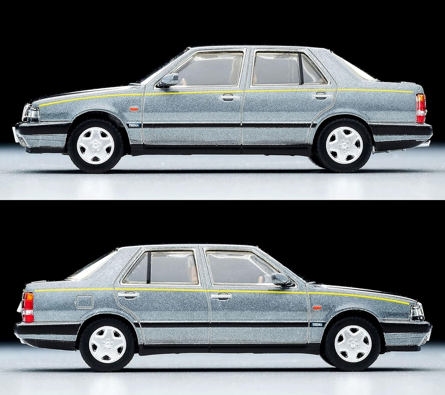 Tomytec Tomica Limited Vintage Neo - Lancia Thema 8.32 Phase II Grise - Échelle 1/64 LV-N275b