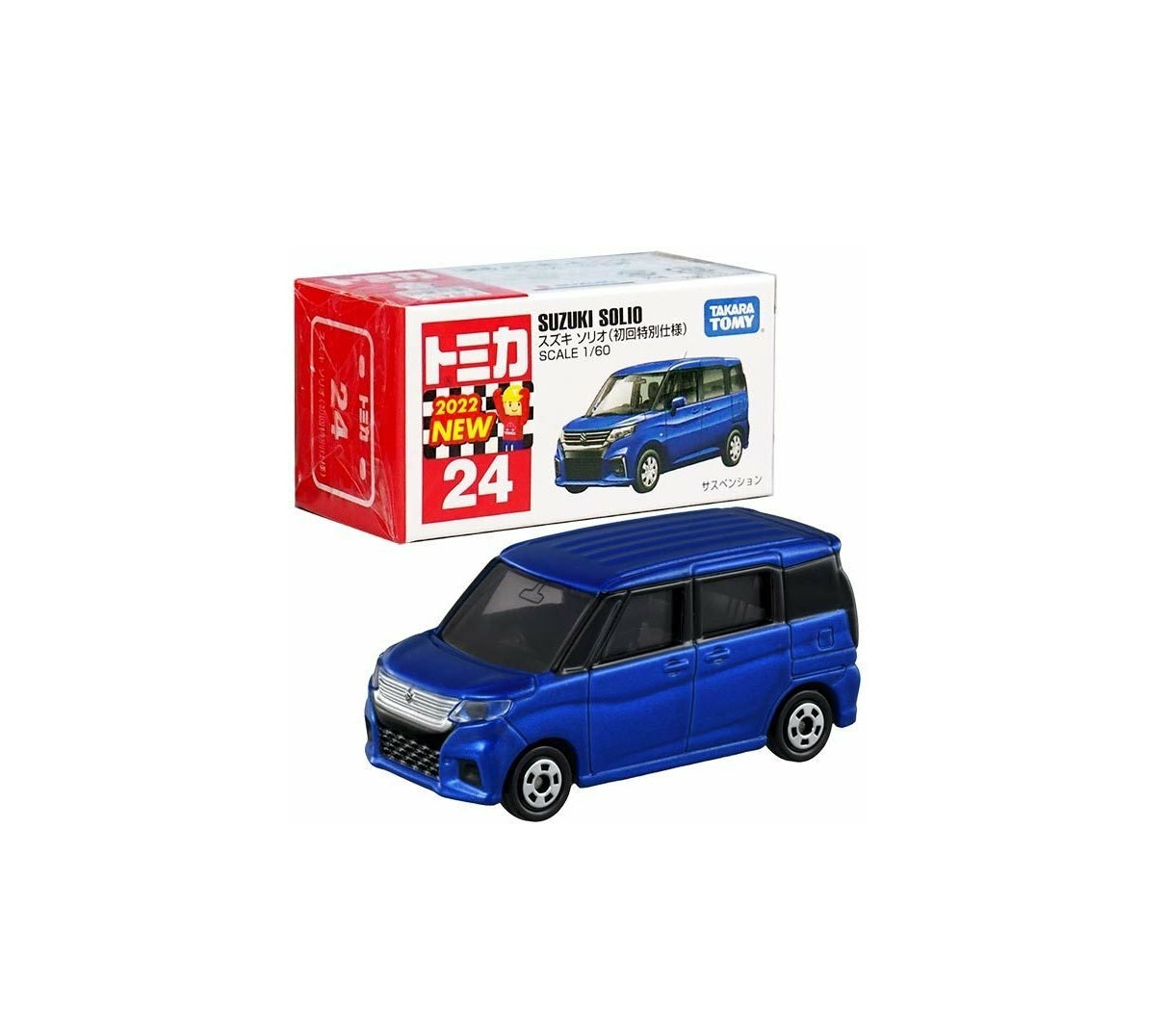 Takara Tomy Tomica - Suzuki Solio Blue - 1/60 Scale