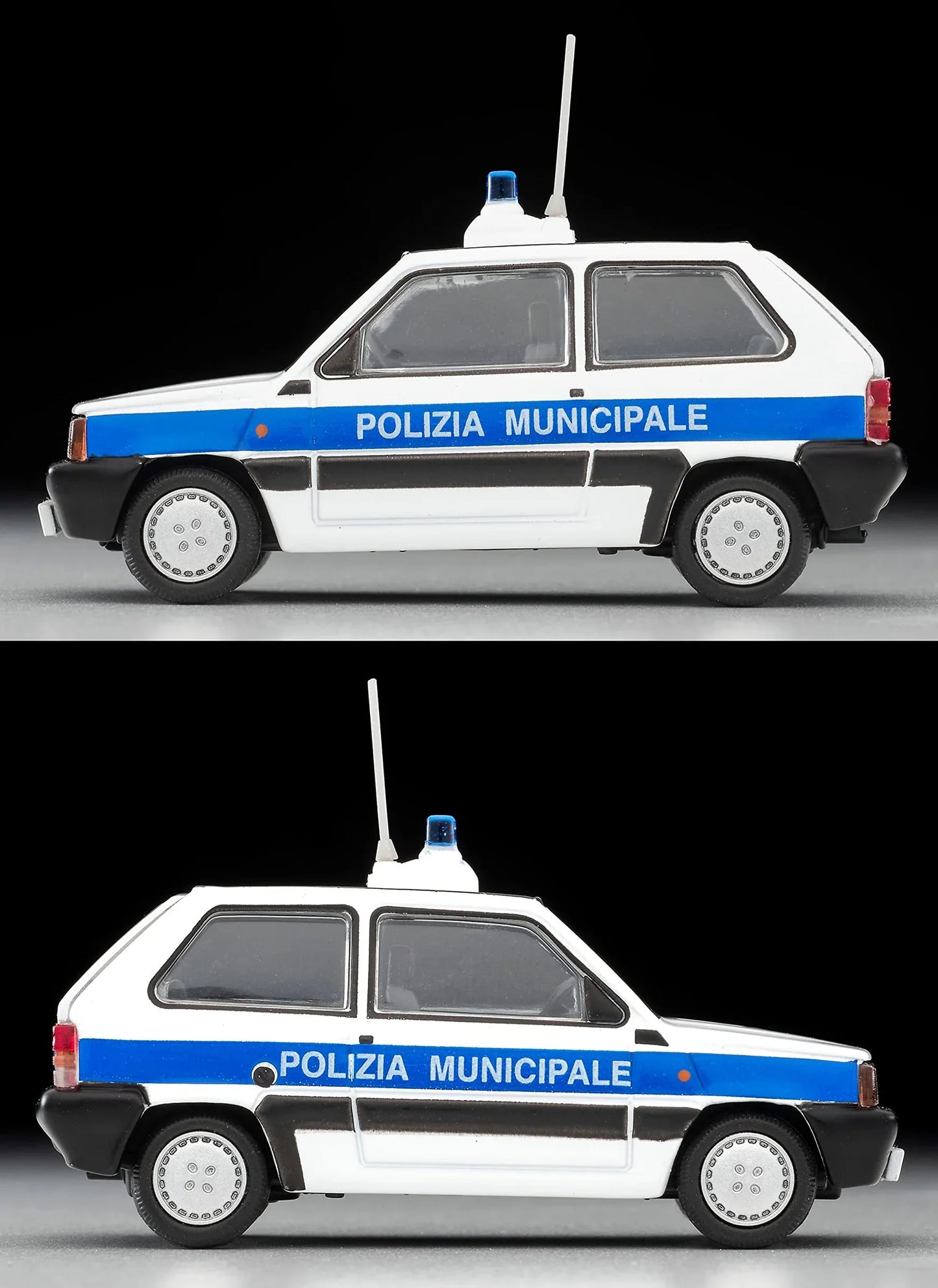 Tomytec Tomica Limited Vintage Neo - Fiat Panda Polizia Municipale - Scala 1/64 LV-N240a