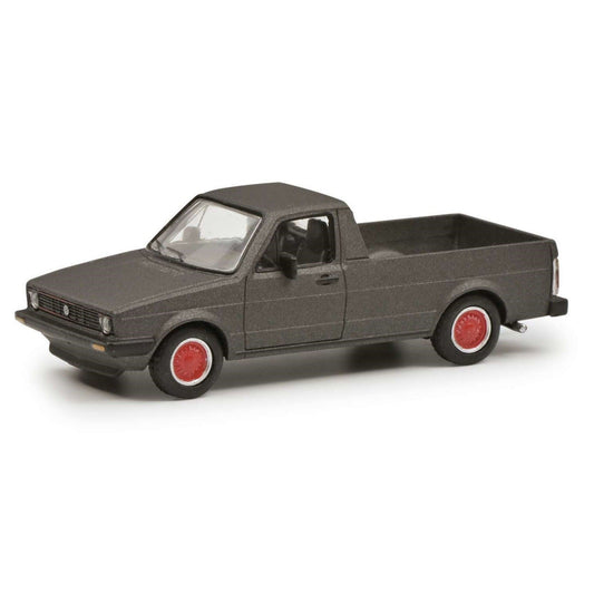 Schuco - Volkswagen Caddy Gris Mat - Échelle 1/64 452033600