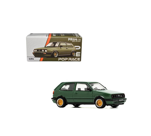 Pop Race - Golf GTI MK2 Verte - Échelle 1/64 PR64-99