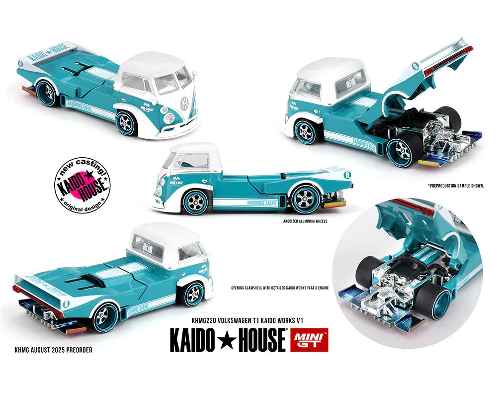 Mini GT Kaido House - Volkswagen T1 KAIDO WORKS V1 - Scala 1/64 KHMG220