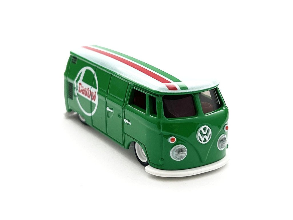 Hot Wheels Premium - Volkswagen T1 Panel Bus (Castrol) - Scale 1/64