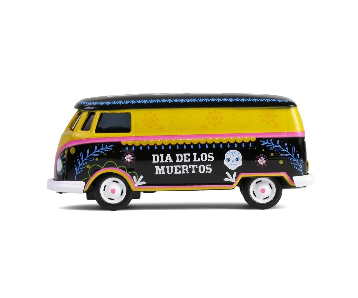 Greenlight Collectibles - Volkswagen Type 2 Panel Van - Dia de los Muertos 2025 - Scala 1/64