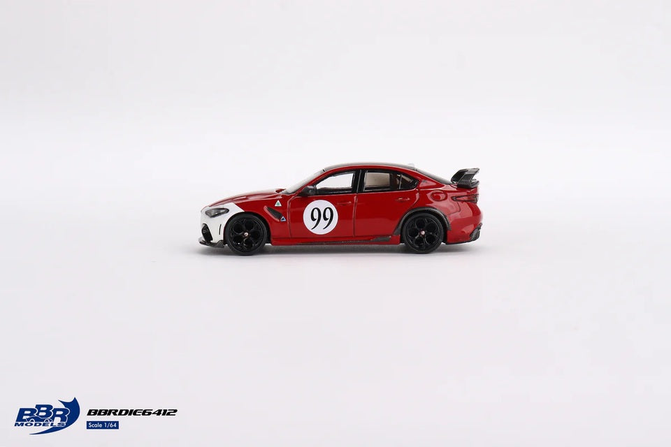 BBR Models - Alfa Romeo Giulia GTAm Rouge GTA #99 Centro Stile Livrée - Échelle 1/64 BBRDIE6412