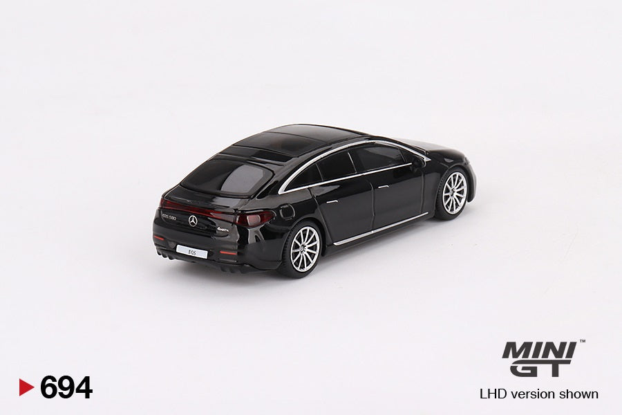 Mini GT - Mercedes-Benz EQS 580 4MATIC Noir - Échelle 1/64 MGT00694