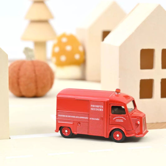 Norev - Camion de pompiers Citroën HY 1969 - Échelle 1/64 environ