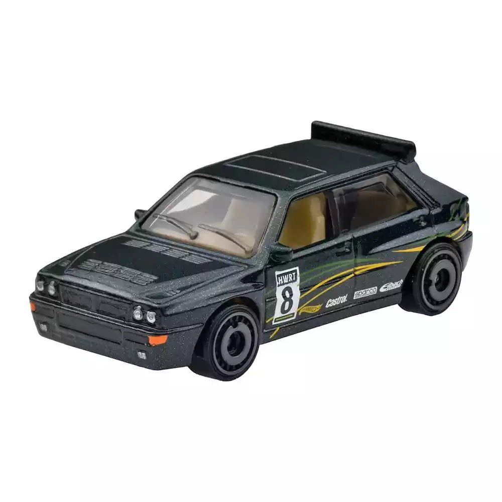 Hot Wheels - Lancia Delta Integrale Verte - Rally Champs - Échelle environ 1/64