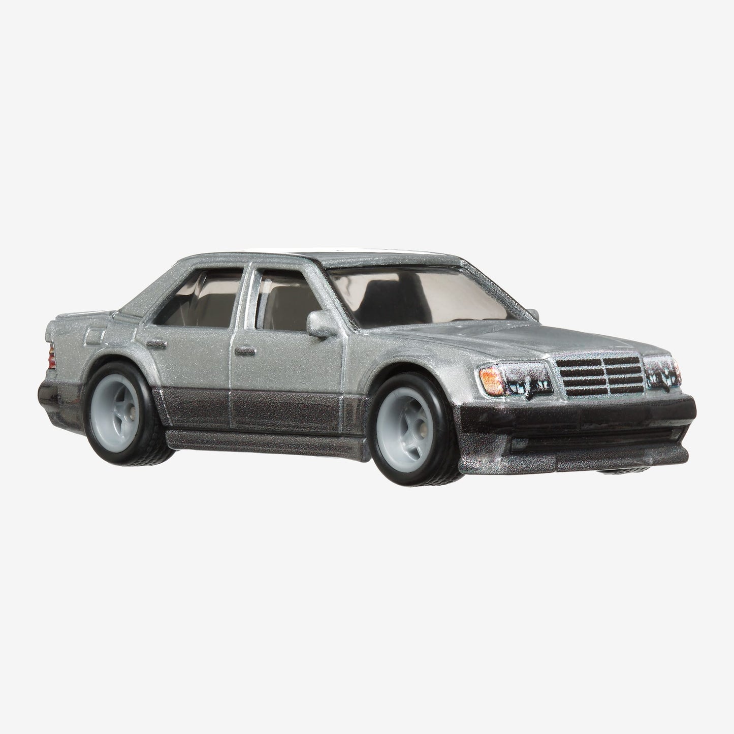 Hot Wheels Premium Mercedes-Benz 500E Silver - Série Car Culture - Échelle 1/64