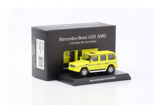 Kyosho - Mercedes Benz G55 AMG Jaune (K07021G4) - Échelle 1/64