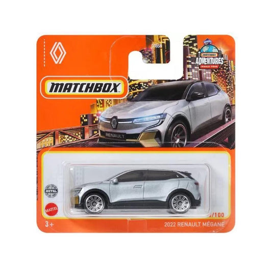 Renault Mégane Argent 2022 n° 70 - Matchbox - Échelle 1/64 environ