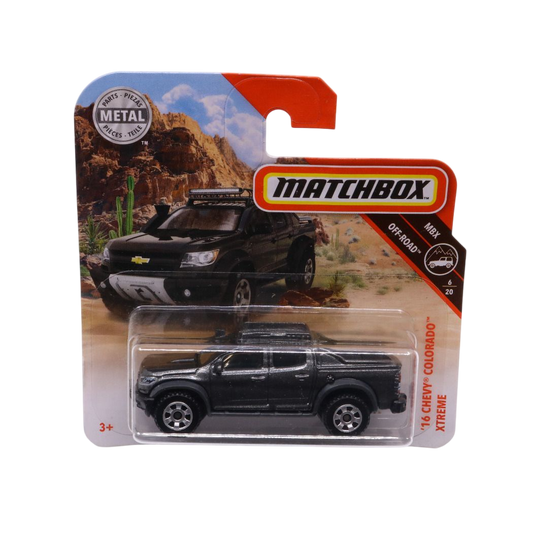 Chevrolet Colorado Xtreme MBX Off-Road 2016 - Matchbox - Échelle 1/64