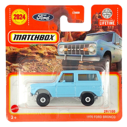 Matchbox - Ford Bronco 1970 #29 - Matchbox - Échelle 1/64 environ