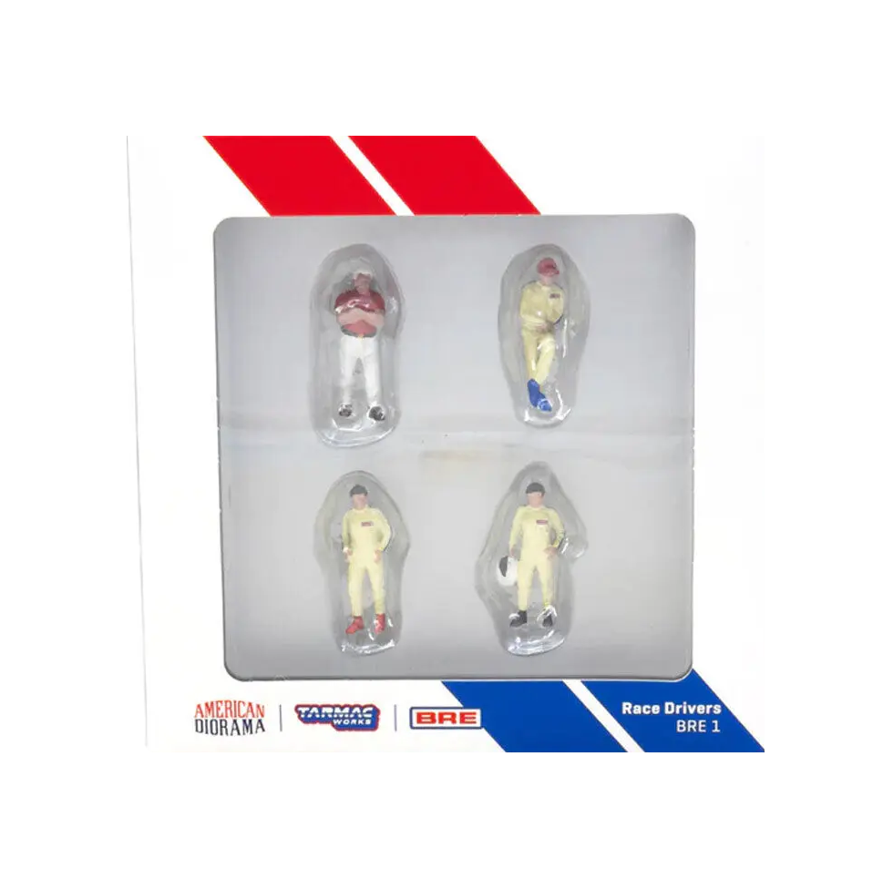Travaux sur asphalte - Pilotes de course Brock Racing Enterprises BRE - Échelle 1/64 T64F-006-BRE1