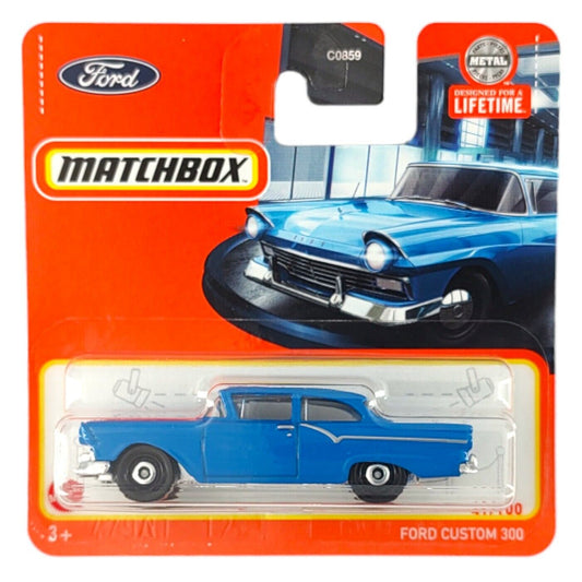 Matchbox - Ford Custom 300 Bleu #41 - Matchbox - Échelle 1/64 environ