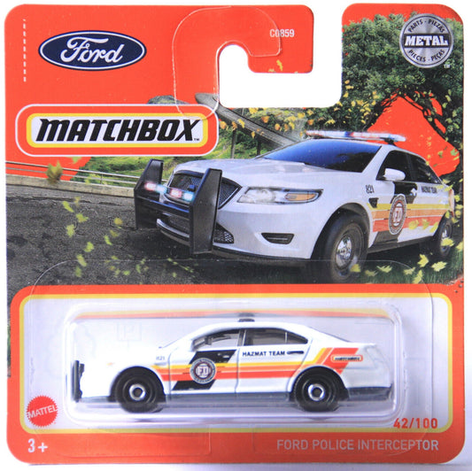 Matchbox - Ford Police Interceptor #42 - Matchbox - Échelle 1/64 environ