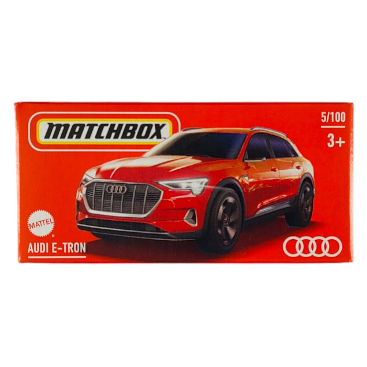 Matchbox - Audi E-Tron #5 Rouge - Matchbox - Échelle 1/64 environ