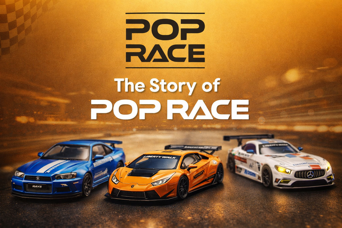 POP RACE 1/64: L'Eccellenza del Motorsport e del JDM nel Diecast Premium