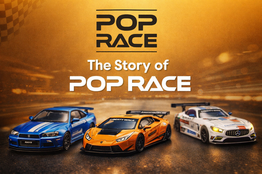 POP RACE 1/64: L'Eccellenza del Motorsport e del JDM nel Diecast Premium