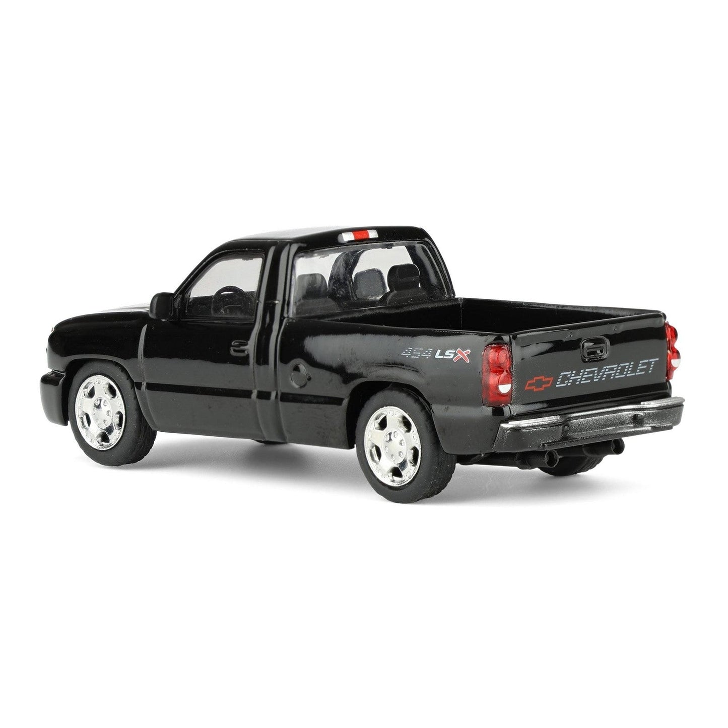 Para64 - Chevrolet Silverado 454 LSX 2006, cabine simple, noir onyx - Échelle 1/64 PB-55381