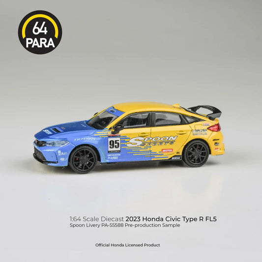 Para64 - 2023 Honda Civic Type R FL5 Spoon Livery - 1/64 Scale