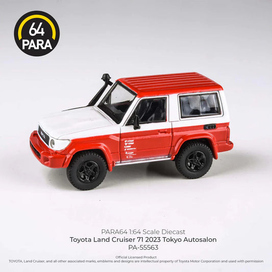 Para64 - 2014 Toyota Land Cruiser 71 SWB 2023 Auto Salon LHD - Scale 1/64