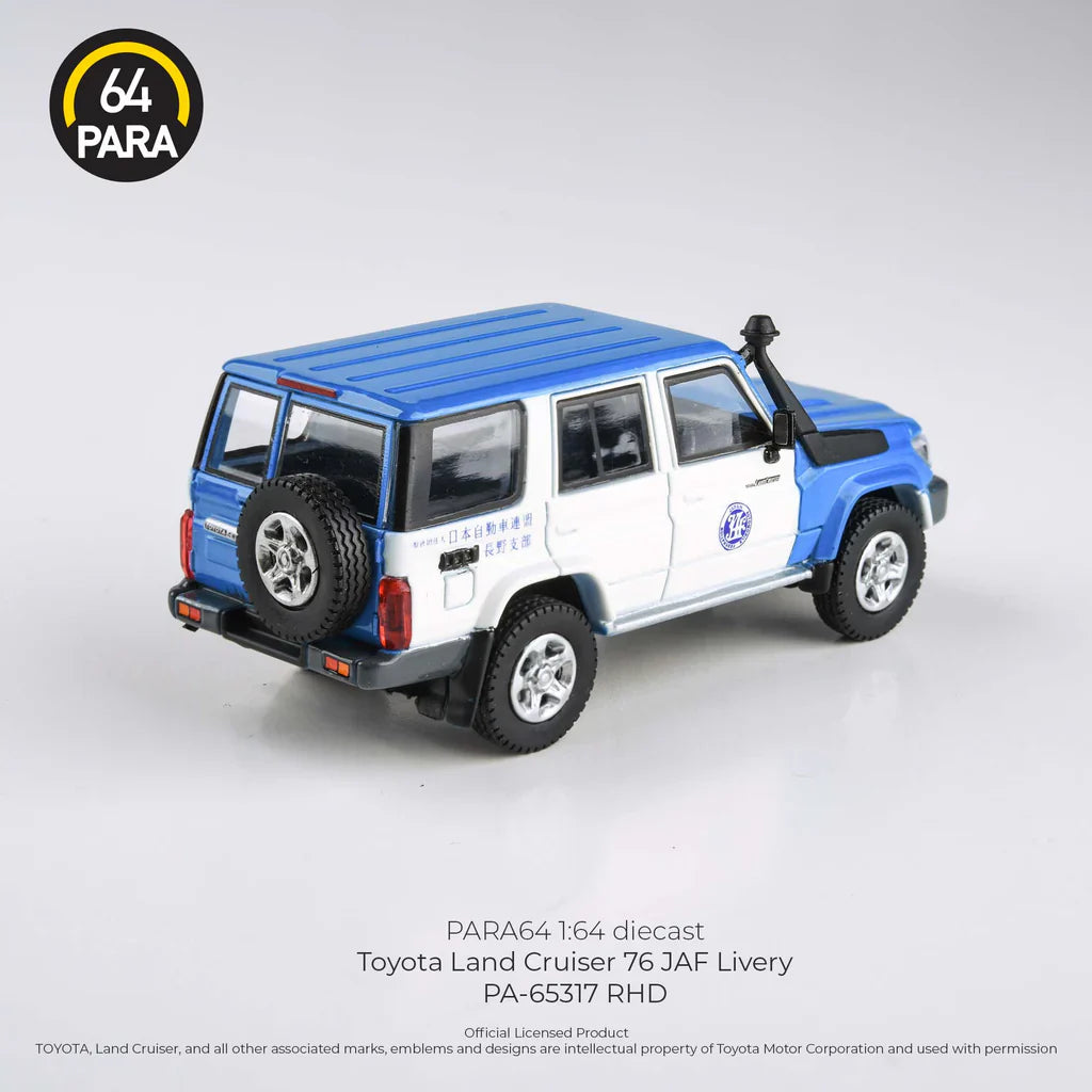 Para64 - 2014 Toyota Land Cruiser 76 JAF (Japan Automobile Federation) RHD - Scale 1/64