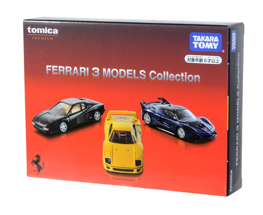 Takara Tomy Tomica - Set 3 Cars Premium Ferrari Collection - Premium - Scale 1/64