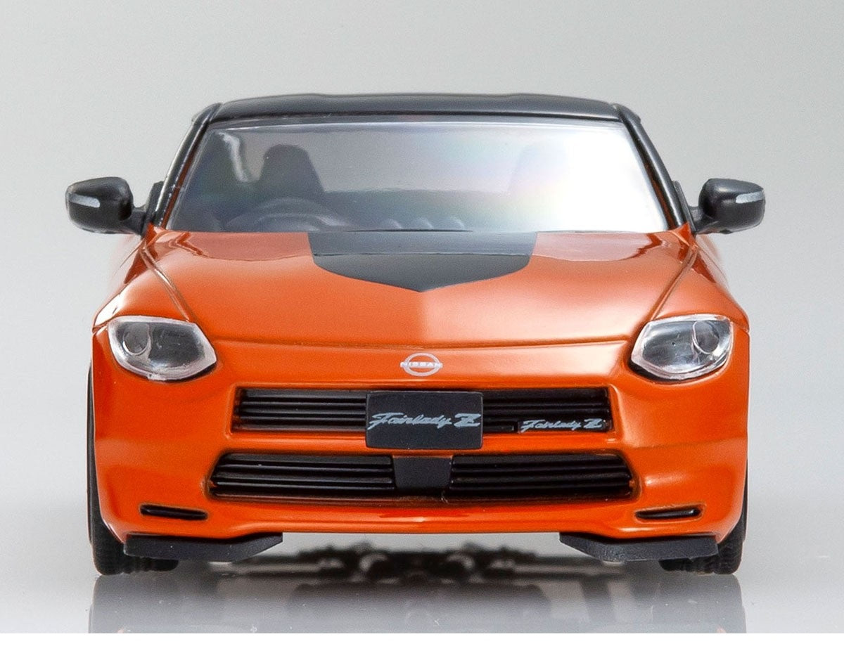 Kyosho - Nissan Fairlady Z Customized edition Orange - Mini Car & Book - Scala 1/64