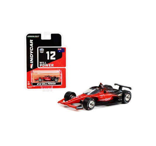 Greenlight Collectibles - Dallara IndyCar #12 Will Power "Verizon 5G" Team Penske - NTT IndyCar Series (2022) - Scale 1/64