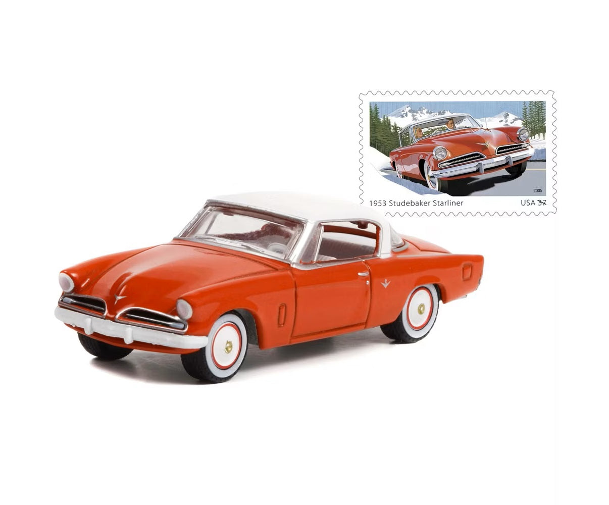 Greenlight - 1953 Studebaker Starliner Red USPS Hobby Exclusive - Scale 1/64