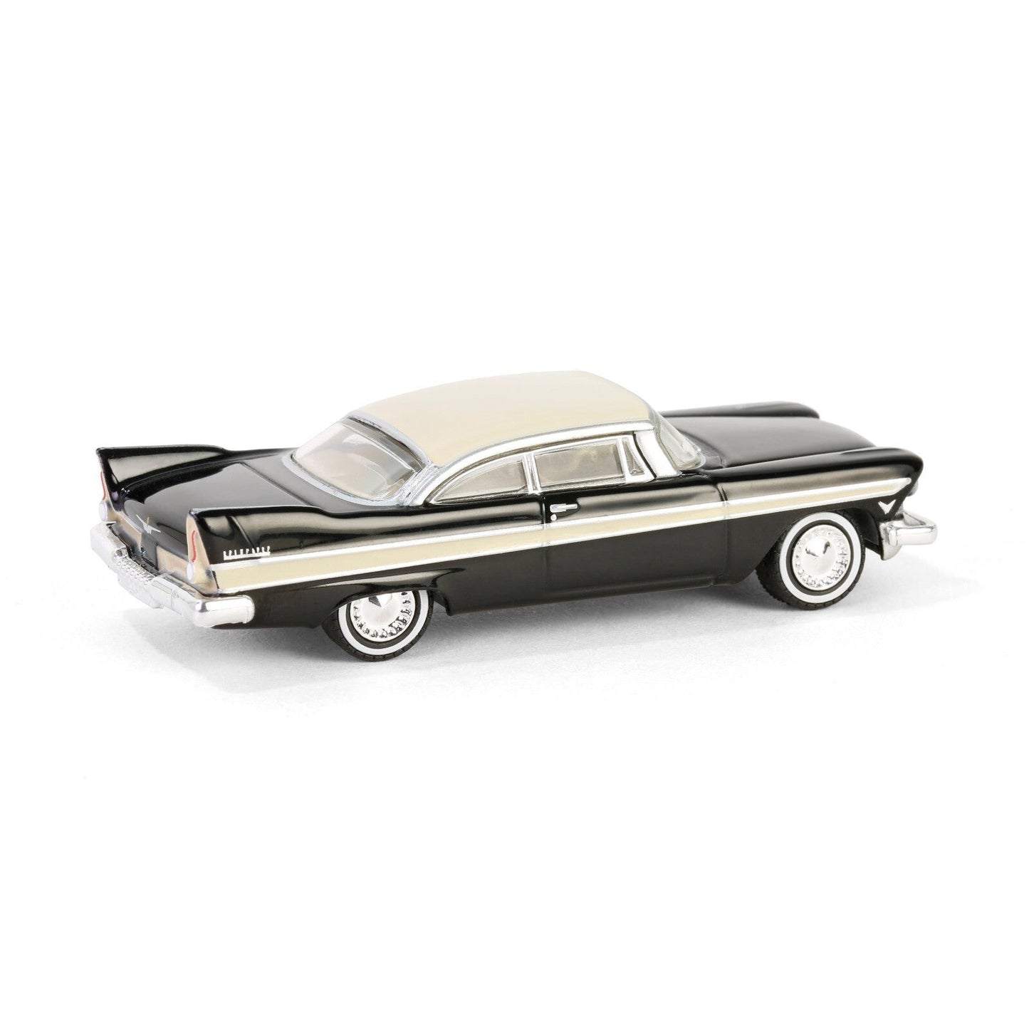 Greenlight Collectibles - 1957 Plymouth Belvedere Black Showroom Floor Series - 1/64 Scale