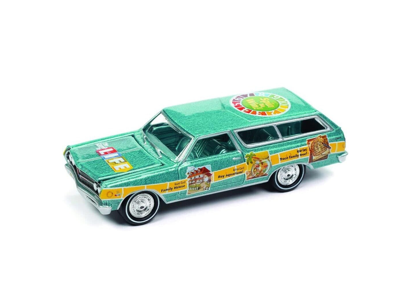 Johnny Lightning - 1965 Chevrolet 2-Door Wagon "LIFE" - Scala 1/64