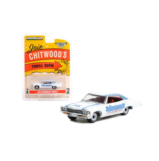 Greenlight Collectibles - 1967 Chevrolet Impala Sport Sedan Joie Chitwood’s Legion of Worlds Greatest - Scala 1/64