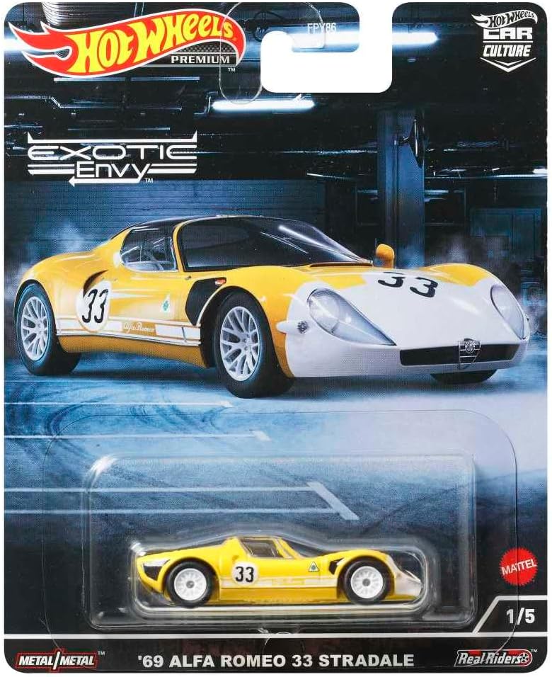 Alfa Romeo Bundle - Hot Wheels Premium - Scale 1/64