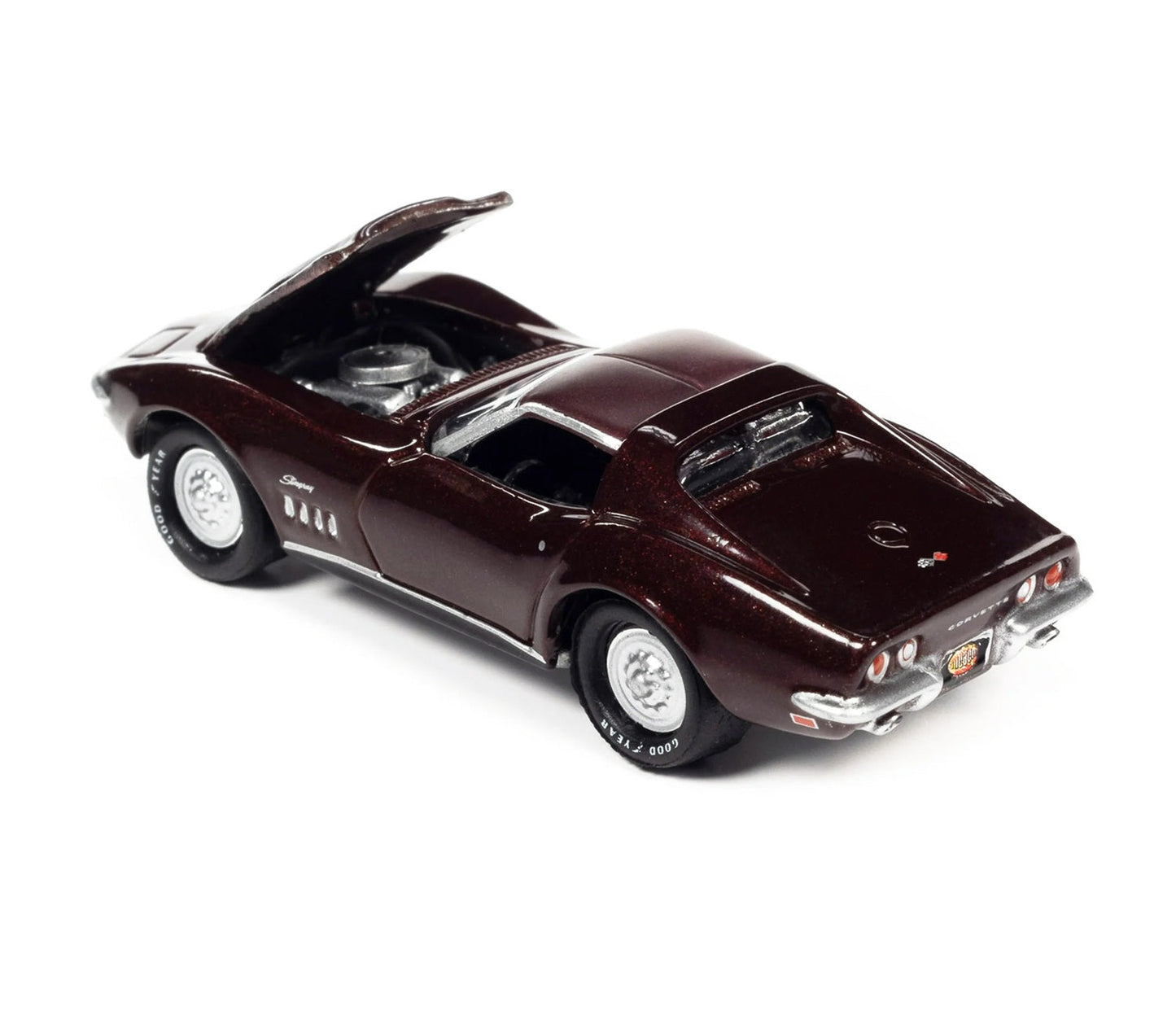Johnny Lightning - 1969 Chevrolet Corvette 427 Garnet Red "MCACN" - Scala 1/64