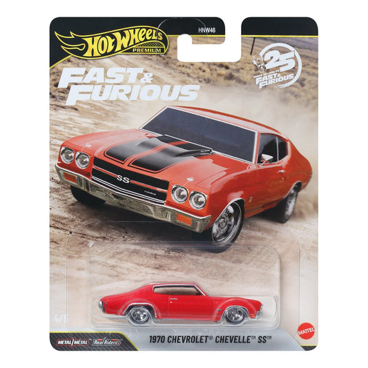 Hot Wheels Premium - 1970 Chevrolet Chevelle SS Fast & Furious 25th Anniversary - Scala 1/64