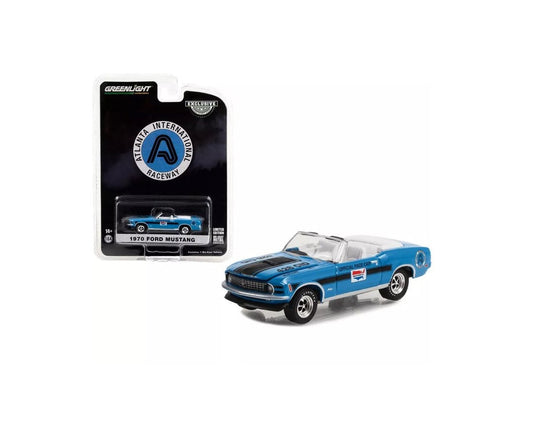 Greenlight Collectibles - 1970 Ford Mustang Mach 1 428 Cobra Jet Atlanta International Raceway Official Pace Car - Scala 1/64