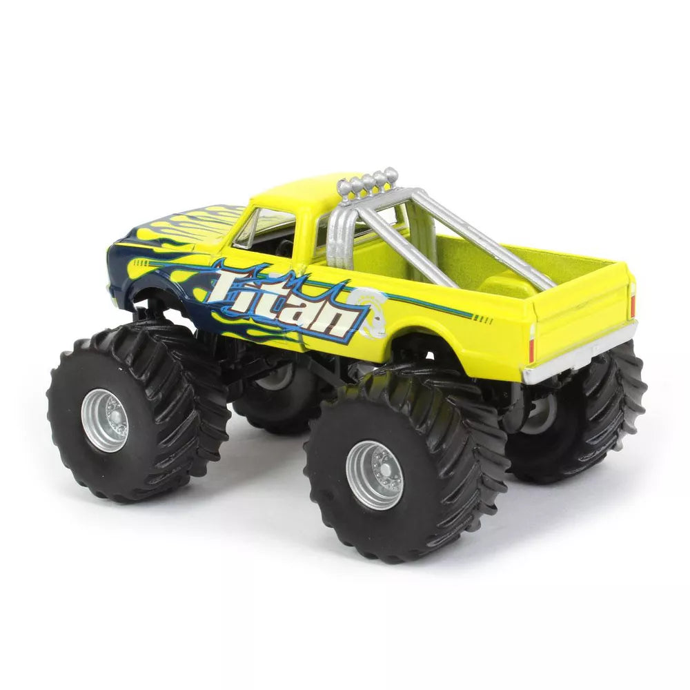 Greenlight - 1972 Chevrolet C-10 Titan Monster Truck Kings of Crunch - Scala 1/64