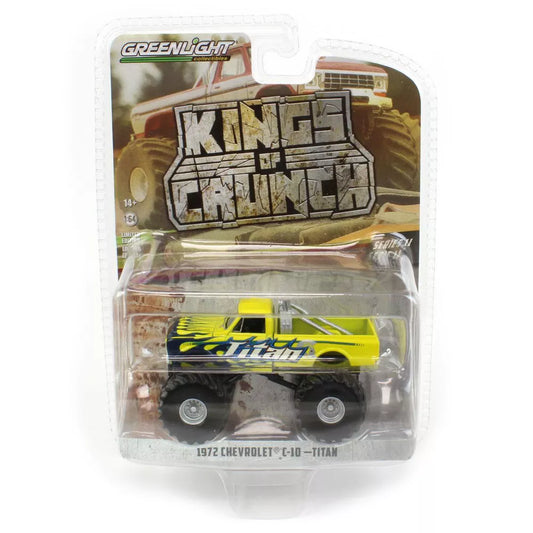 Greenlight - 1972 Chevrolet C-10 Titan Monster Truck Kings of Crunch - Scala 1/64