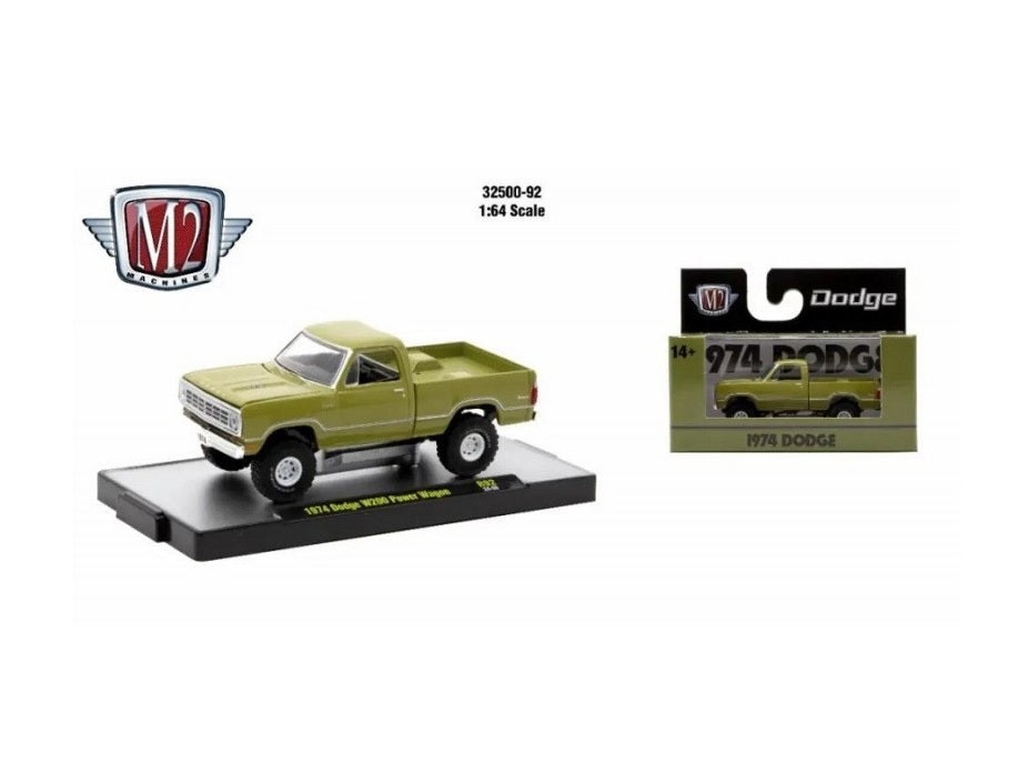 M2 Machines - 1974 Dodge W200 Power Wagon - Scala 1/64