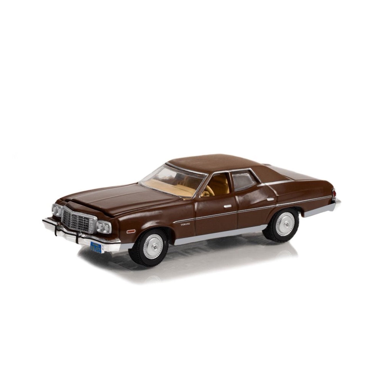 Greenlight - 1974 Ford Torino Brougham Charlie's Angels - Scala 1/64 Hollywood Series