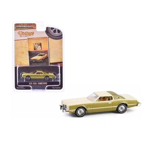 Greenlight Collectibles - 1976 Ford Thunderbird Vintage AD Cars - 1/64 Scale
