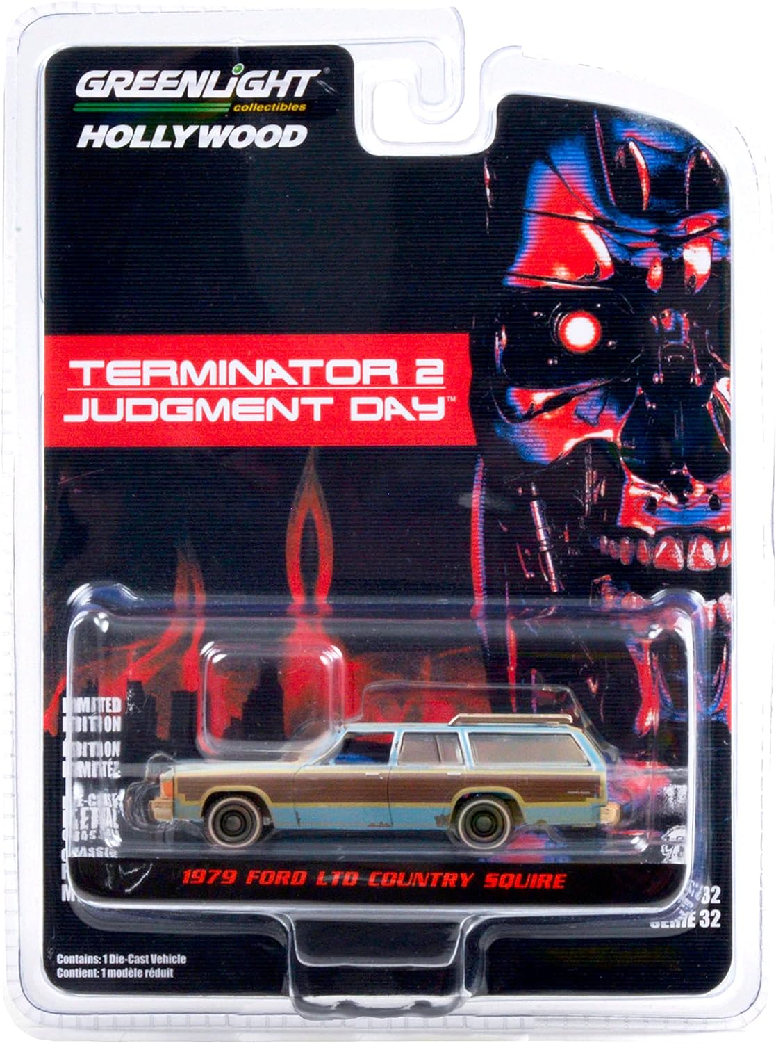 Greenlight - Ford LTD Country Squire 1979 Terminator 2 Judgment Day - Greenlight - Scale 1/64