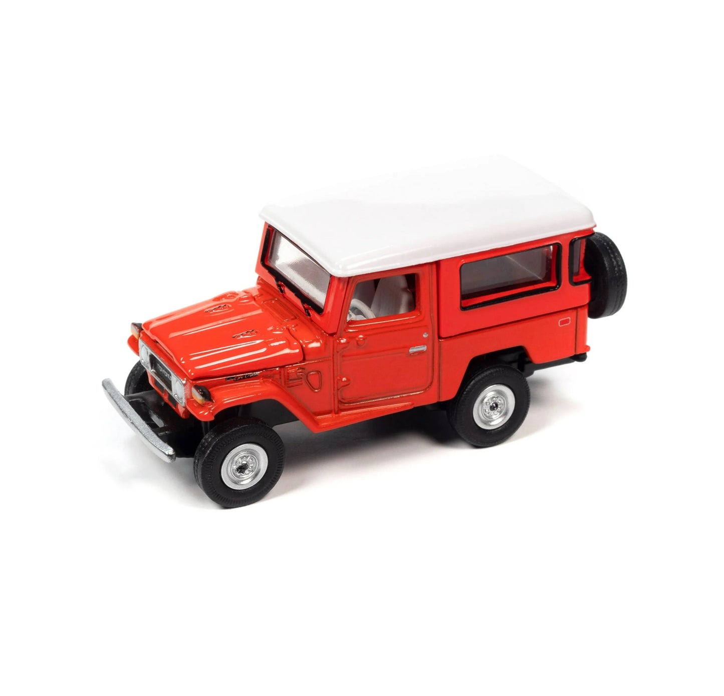 Johnny Lightning - 1980 Toyota Land Cruiser Red "Godzilla vs. King Ghidorah" (1991) Movie - Scala 1/64