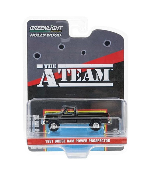 Greenlight Collectibles - 1981 Dodge Power Ram Prospector A-Team TV Series - 1/64 Scale