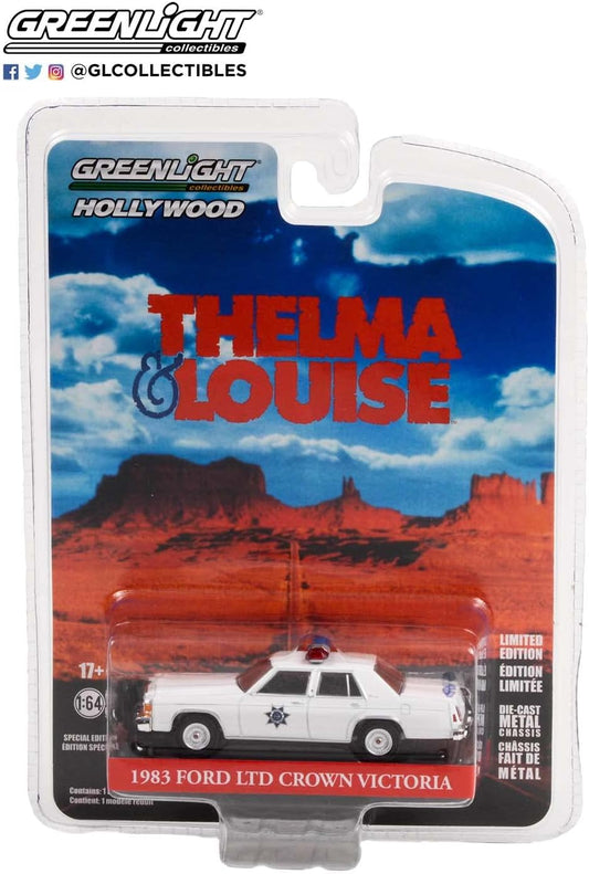 Greenlight - 1983 Ford LTD Crown Victoria Arizona Highway Patrol Thelma &amp; Louise - Scale 1/64