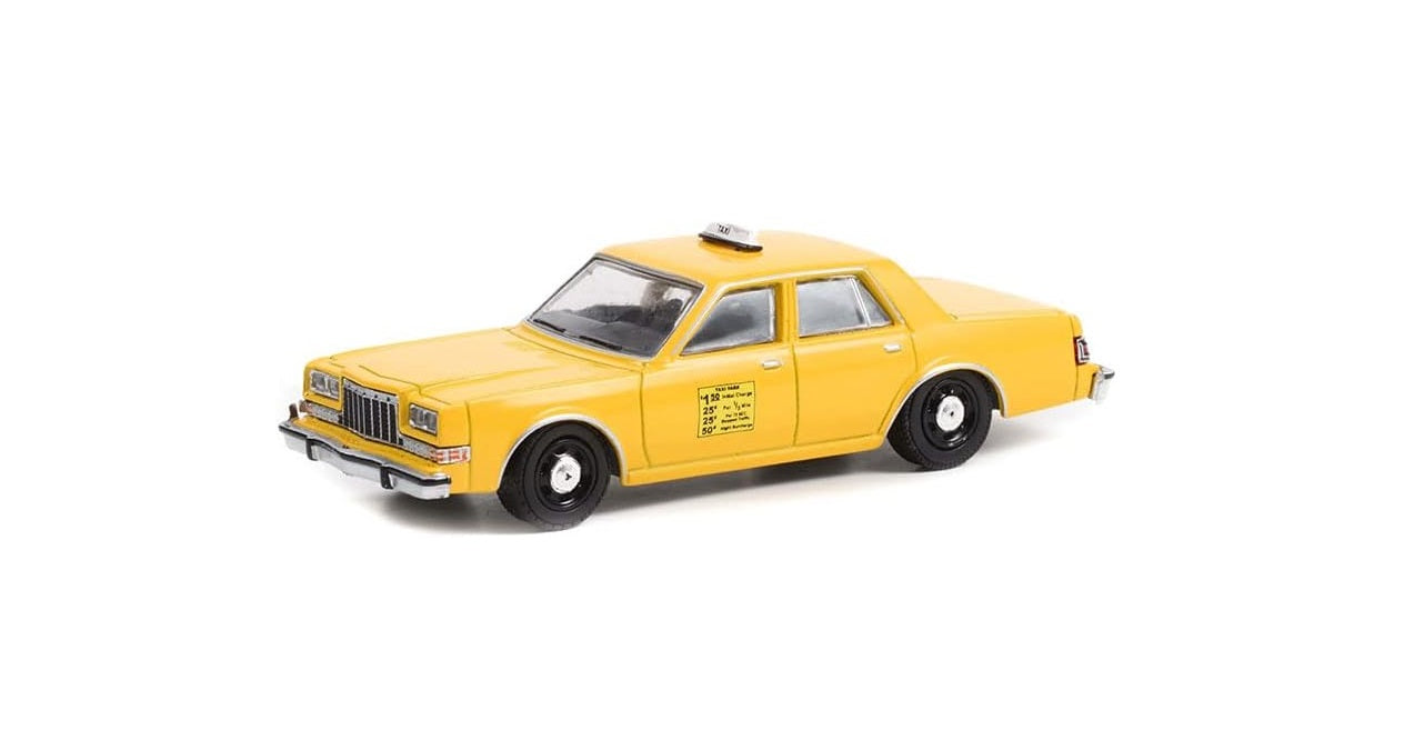 Greenlight - 1984 Dodge Diplomat Taxi Thelma &amp; Louise - Scale 1/64